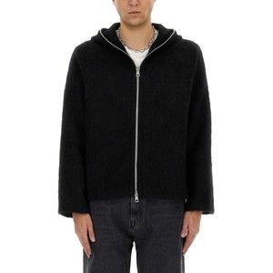 Our Legacy Zip-Front Cardigan With Textured Knit - NWT